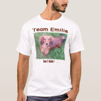Diseño de la camiseta de Emilie del equipo