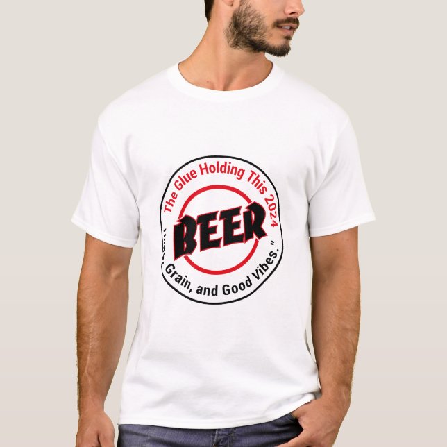 DISEÑO DE LA CAMISETA DE LA CERVEZA (Anverso)