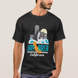 Diseño de la camiseta de la ciudad del tiburón d