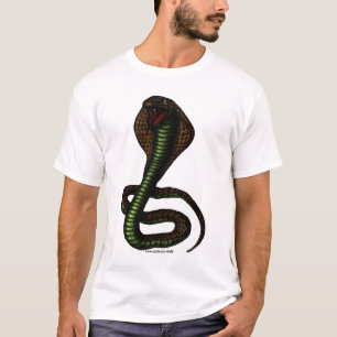 Diseño de la camiseta de la cobra