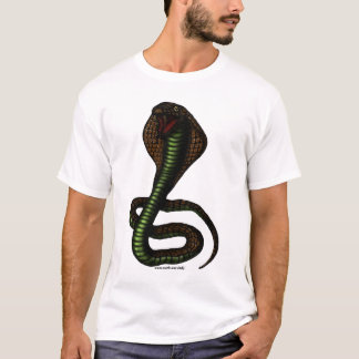 Diseño de la camiseta de la cobra