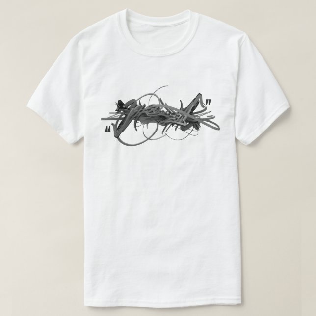 Diseño de la camiseta de la pintada organizado (Diseño del anverso)