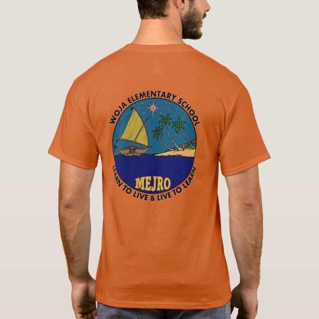 Diseño de la camiseta de las Islas Marshall (Reverso)