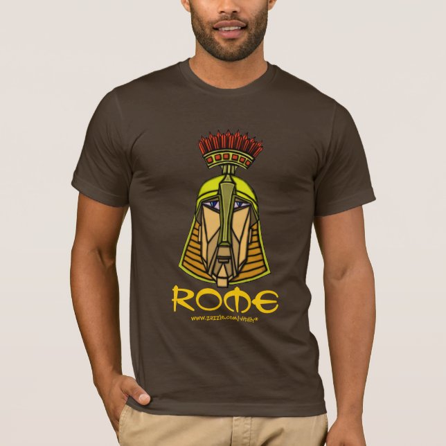 Diseño de la camiseta de Roma (Anverso)
