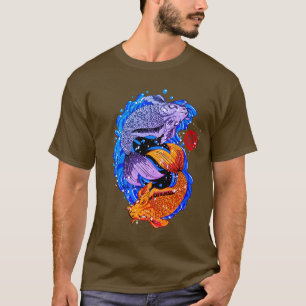 Diseño de la camiseta del Ilustracion de pescado K