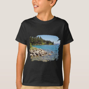 Diseño de la camiseta del lago Tahoe