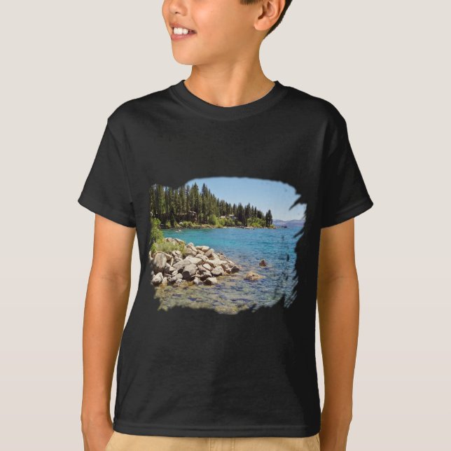 Diseño de la camiseta del lago Tahoe