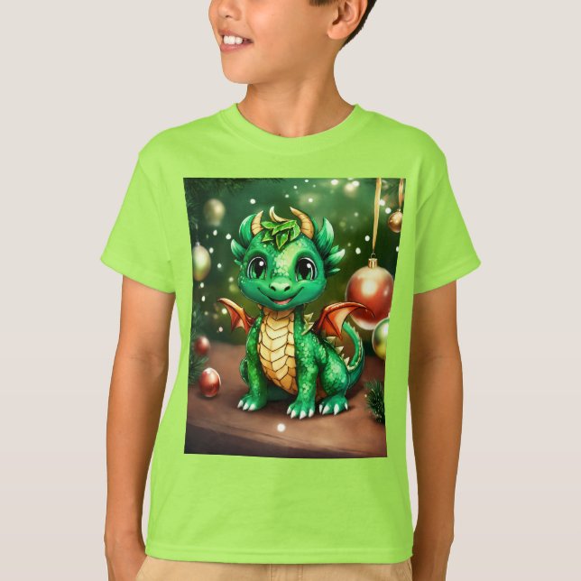 Diseño de la camiseta "Fiery Fury de Dragón" (Anverso)