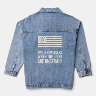 Diseño de la Chaqueta Denim Patriótico