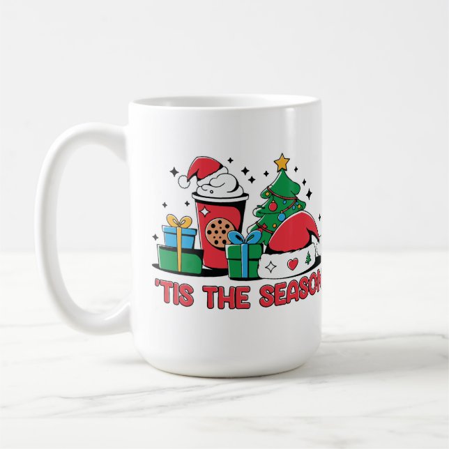 Diseño de la Copa Coffee de navidades con elemento (Izquierda)