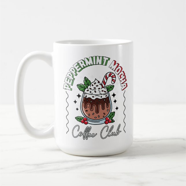 Diseño de la Copa Mocha de Peppermint (Izquierda)