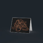 diseño de la escritura de las Felices Navidad de<br><div class="desc">El color de fondo puede ser cambiado</div>