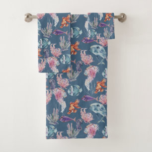 Diseño de la serie de composición de acuarela subm
