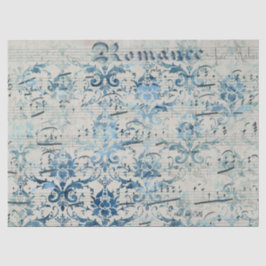 Diseño de la serie de papel azul Ephemera 1