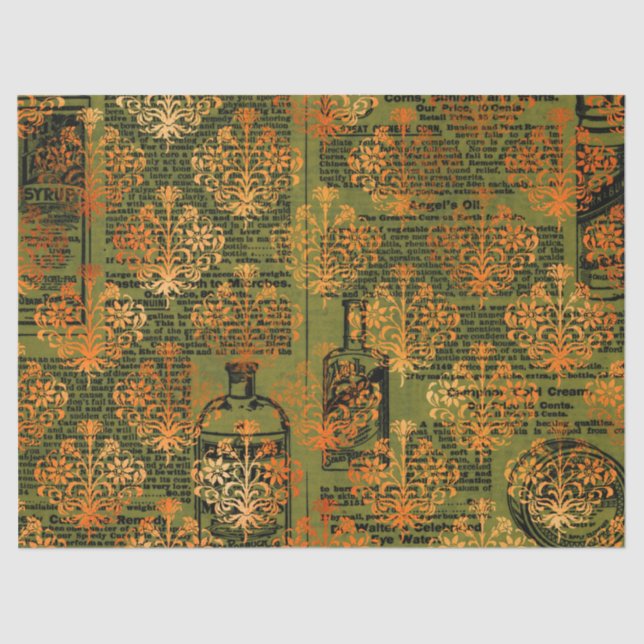 Diseño de la serie de papel Ephemera de otoño 6 (Anverso)