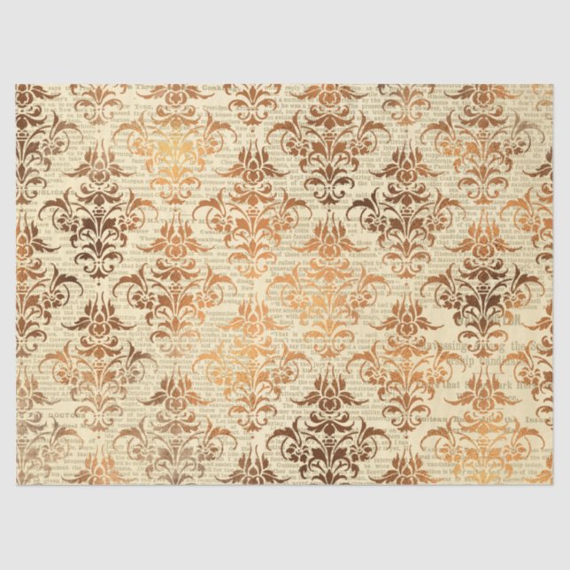 Diseño de la serie de papel Ephemera de otoño 7 (Anverso)