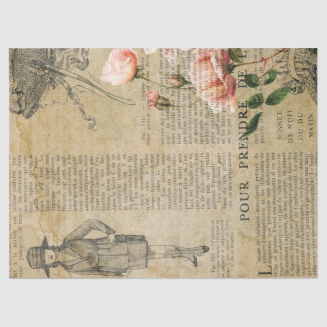 Diseño de la serie de papel francesa Ephemera 16 (Anverso)