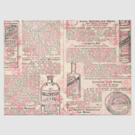 Diseño de la serie de papel rosa Ephemera 20