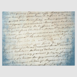 Diseño de la serie Ephemera de papel azul 7