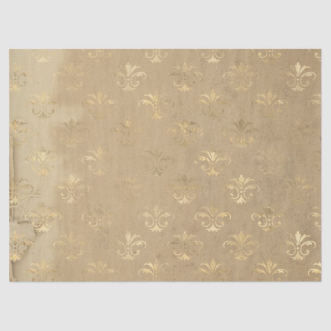 Diseño de la serie Ephemera Gold de papel 17 (Anverso)