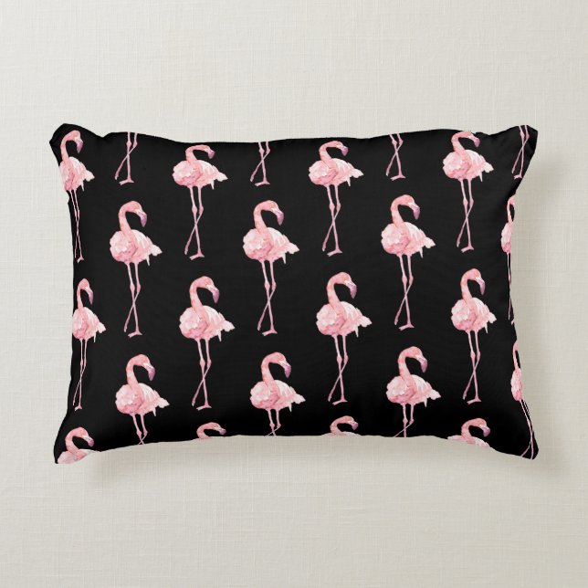 Diseño de la serie Flamingo Tensión 2 Almohada de  (Anverso)