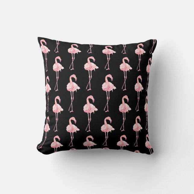 Diseño de la serie Flamingo Tensión 2 Almohada de  (Anverso)