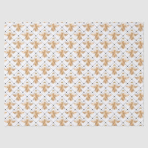 Diseño de la serie Honey Bee 12 Papel Tejido