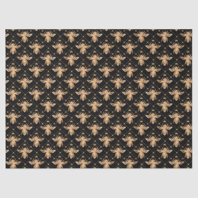 Diseño de la serie Honey Bee 17 Papel de tejidos (Anverso)