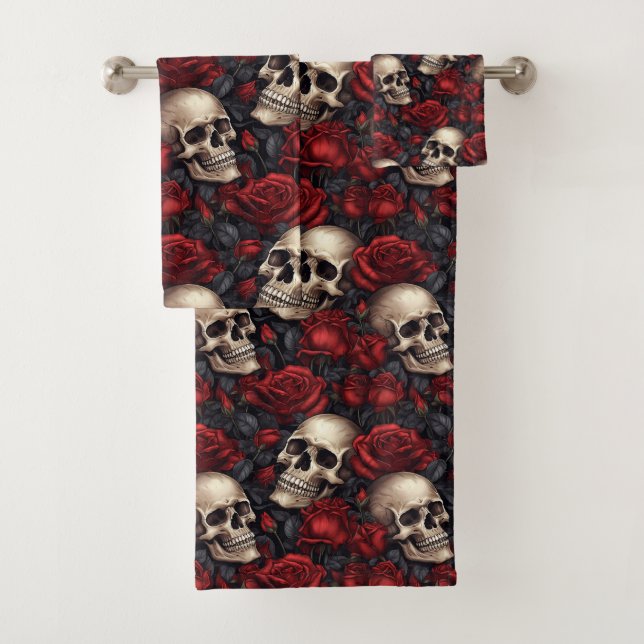 Diseño de la serie Skull y Rosas 10 (In situ)