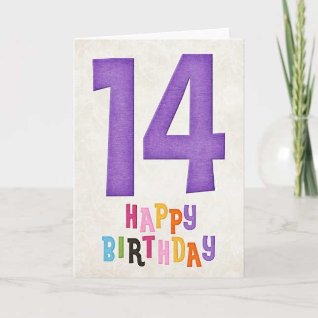 Diseño de la tarjeta de cumpleaños feliz 2 (Anverso)