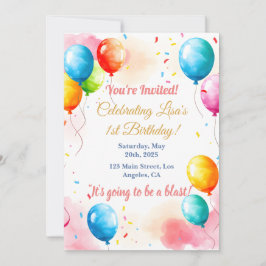 Diseño de la tarjeta de cumpleaños Pastel Rainbow