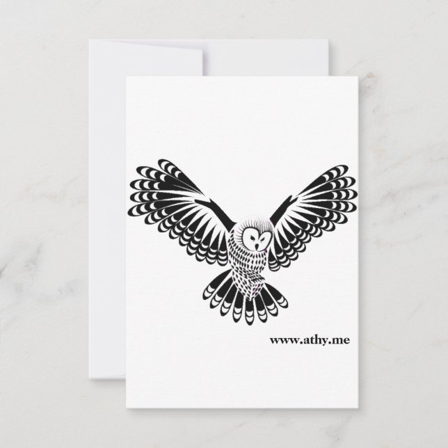Diseño de la tarjeta de felicitación Athy Ireland  (Anverso)