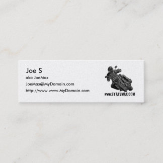 diseño de la tarjeta de visita del starVmax