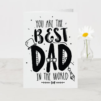 Diseño de la tarjeta del día del padre