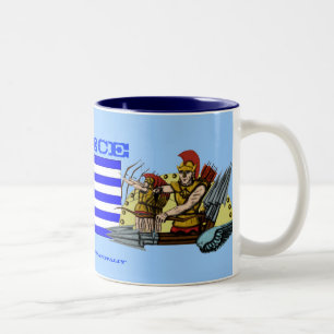 Diseño de la taza de Grecia
