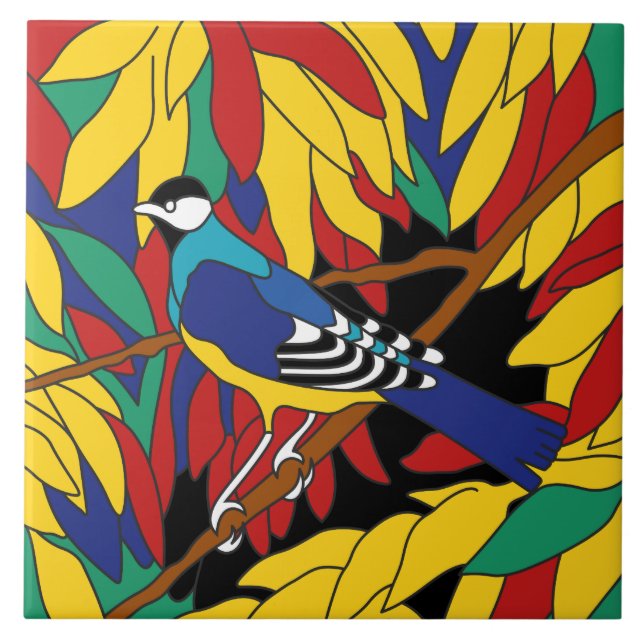 Diseño de la teja de la isla de Catalina del (Frente)