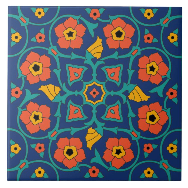 Diseño de la teja de la isla de Catalina del (Frente)