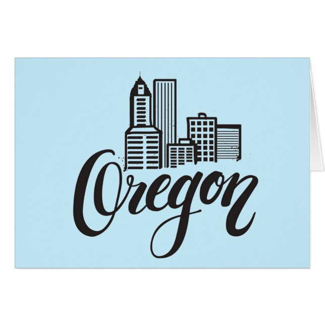 Diseño de la tipografía de Oregon (Anverso (Horizontal))