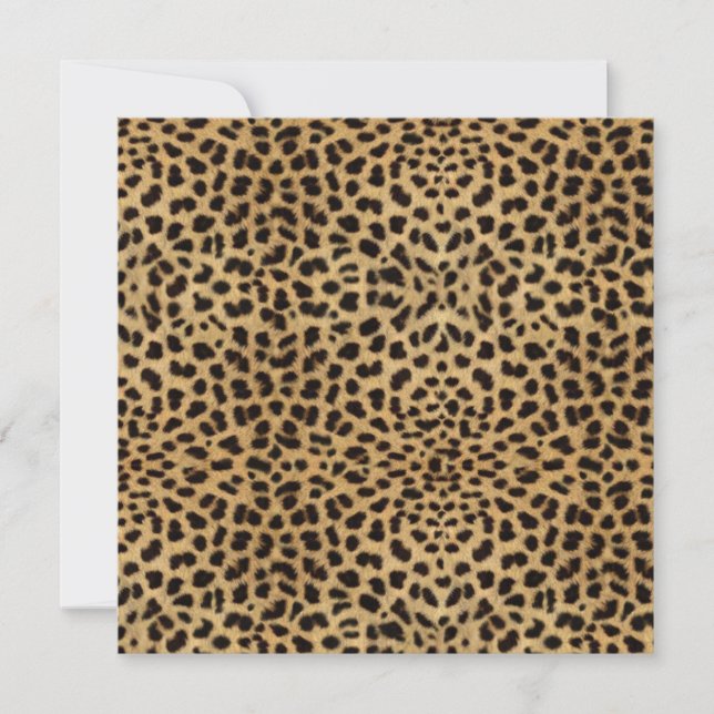 Diseño de leopardo (Anverso)