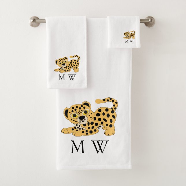 Diseño de leopardo monogramado (In situ)