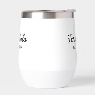 Diseño de letra minimalista para damas de honor mo