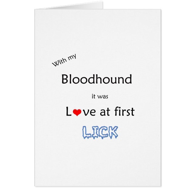 Diseño de Lick Bloodhound (Frente)