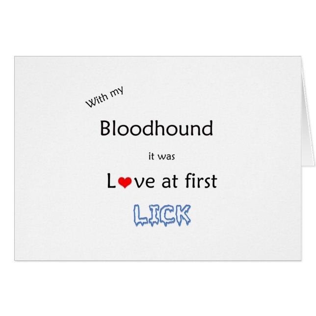 Diseño de Lick Bloodhound (Anverso (Horizontal))