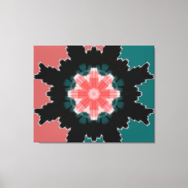 Diseño de lienzo gráfico rajasthani (Anverso)