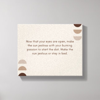 Diseño de lienzo impreso.