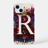 "Diseño de Logo R Elegante - Funda para iPhone/iPa