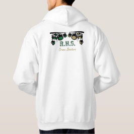 Diseño de luces de escenario - sudadera con capuch