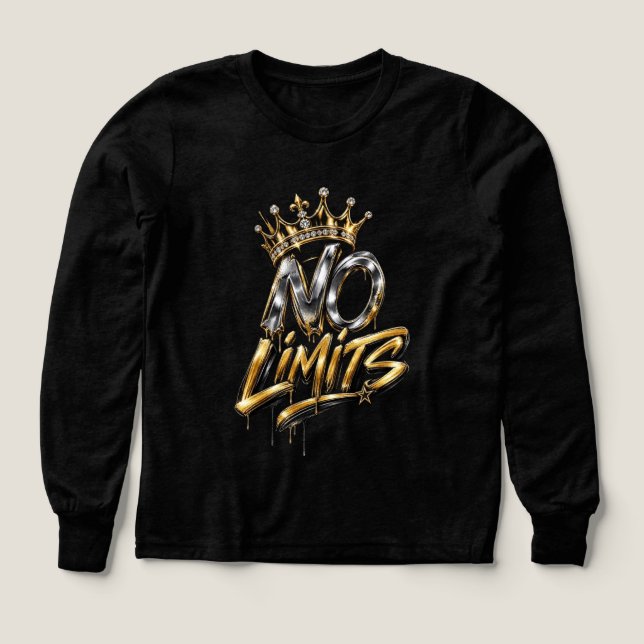 Diseño de lujo Corona de Oro Sin Límites (Diseño frontal)