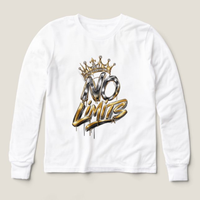 Diseño de lujo Corona de Oro Sin Límites (Diseño frontal)
