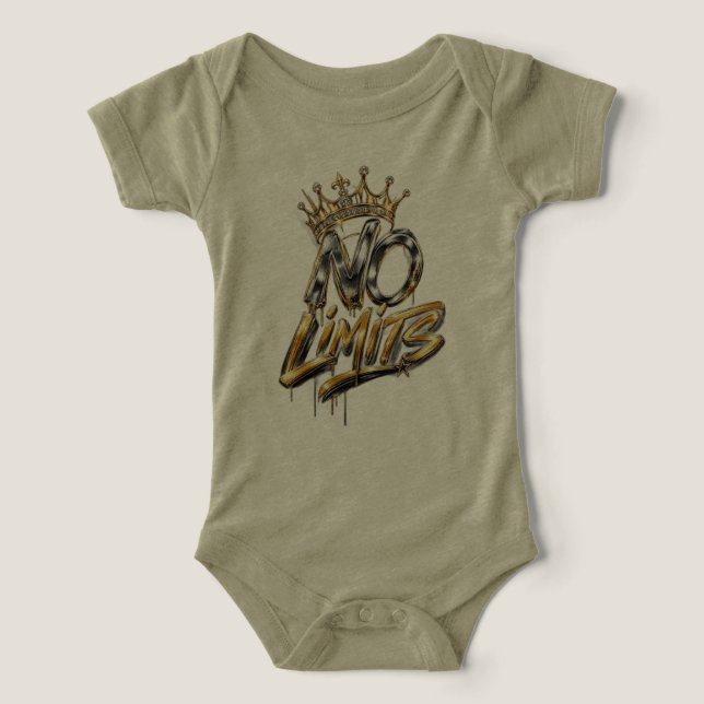 Diseño de lujo Corona de Oro Sin Límites (Diseño delantero )